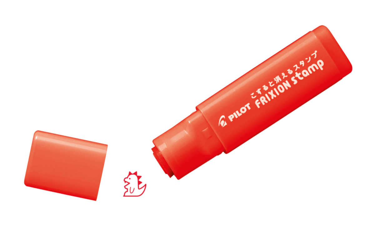 PILOT FriXion Erasable Stamp Monster Red Box of 5