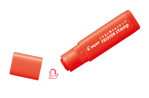 PILOT FriXion Erasable Stamp Monster Red Box of 5