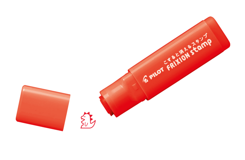 PILOT FriXion Erasable Stamp Monster Red Box of 5