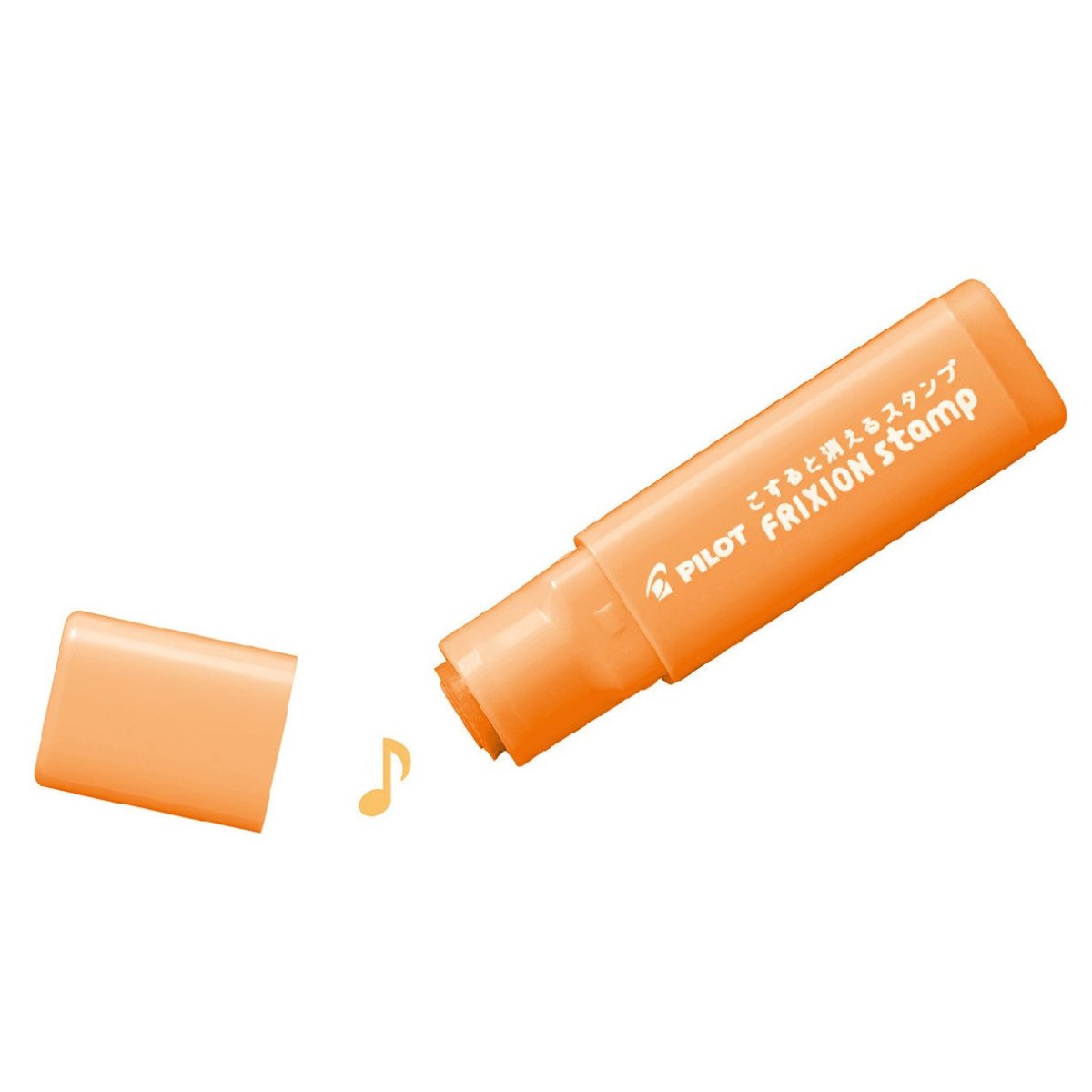 PILOT FriXion Erasable Stamp Music Note Apricot Orange Box of 5