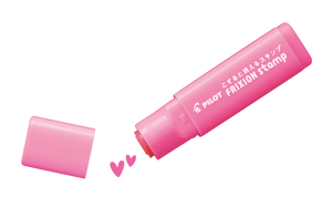 PILOT FriXion Erasable Stamp Paw Pink Box of 5