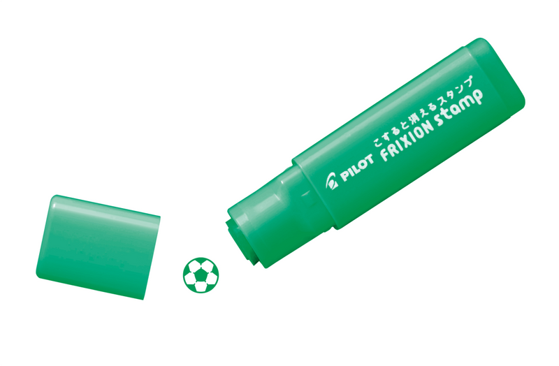 PILOT FriXion Erasable Stamp Soccer Ball Green Box of 5