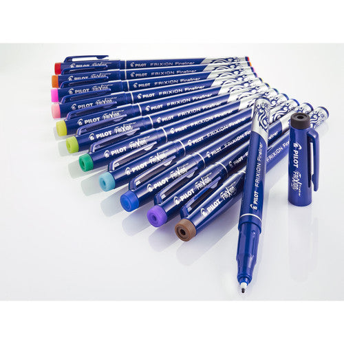 Pilot FriXion Fineliner Pen Blue Box of 10 – view 4