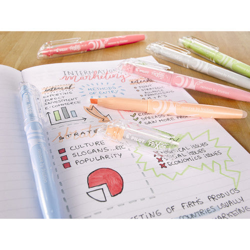 Pilot FriXion Light Erasable Highlighter Chisel Tip Natural Red Box of 12 – view 5