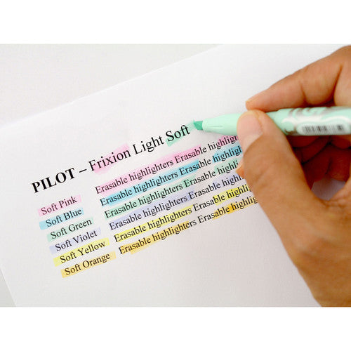 Pilot FriXion Light Erasable Highlighter Chisel Tip Soft Yellow Box of 12 – view 2