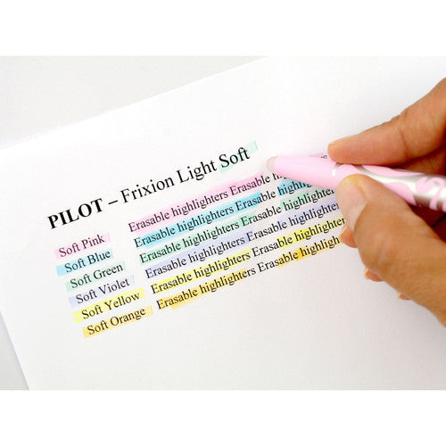 Pilot FriXion Light Erasable Highlighter Chisel Tip Soft Yellow Box of 12 – view 3