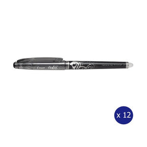 Pilot FriXion Point Erasable Gel Pen Extra Fine Black Box of 12