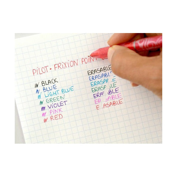Pilot FriXion Point Erasable Gel Pen Extra Fine Black Box of 12 – view 5