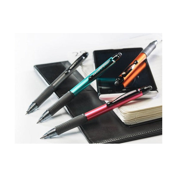 Pilot G-2 Penstylus Gel Pen 0.7mm Light Blue Barrel Black Ink Box of 12 – view 5