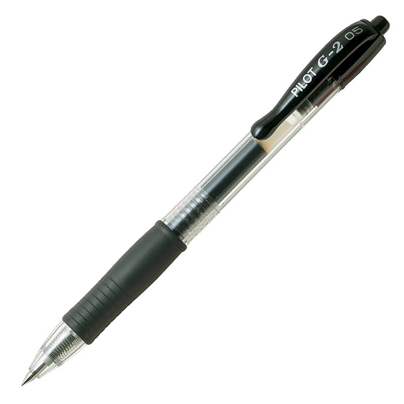 Pilot G-2 Retractable Gel Pen 0.5mm Black Box of 12 – view 7