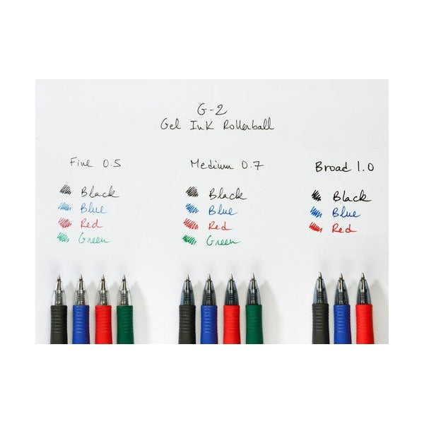 Pilot G-2 Retractable Gel Pen 0.5mm Blue Box of 12 – view 4