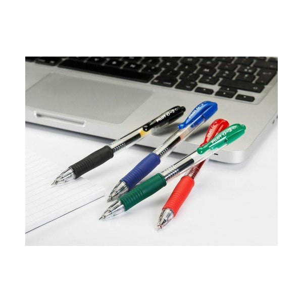 Pilot G-2 Retractable Gel Pen 0.5mm Blue Box of 12 – view 6