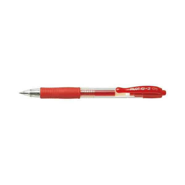 Pilot G-2 Retractable Gel Pen 0.5mm Red Box of 12 – view 2