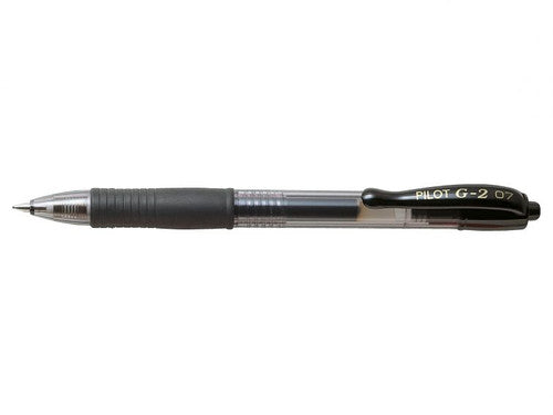 Pilot G-2 Retractable Gel Pen 0.7mm Black Box of 12 – view 2