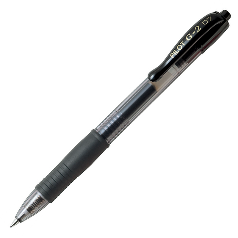 Pilot G-2 Retractable Gel Pen 0.7mm Black Box of 12 – view 7