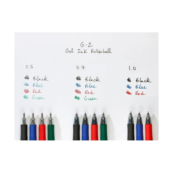 Pilot G-2 Retractable Gel Pen 0.7mm Blue Box of 12 – view 4