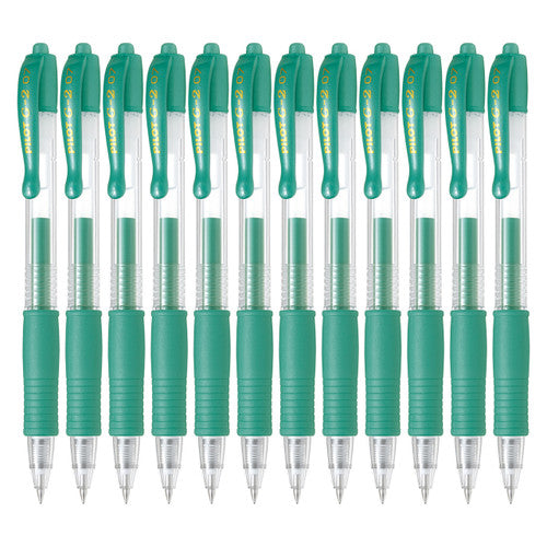 Pilot G-2 Retractable Gel Pen 0.7mm Metallic Green Box of 12