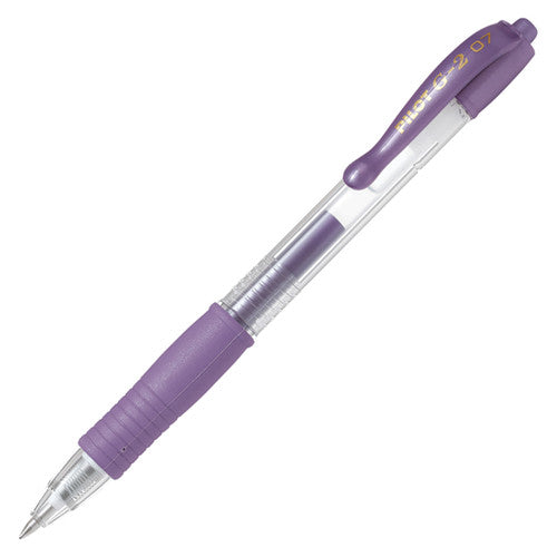 Pilot G-2 Retractable Gel Pen 0.7mm Metallic Violet Box of 12 – view 2