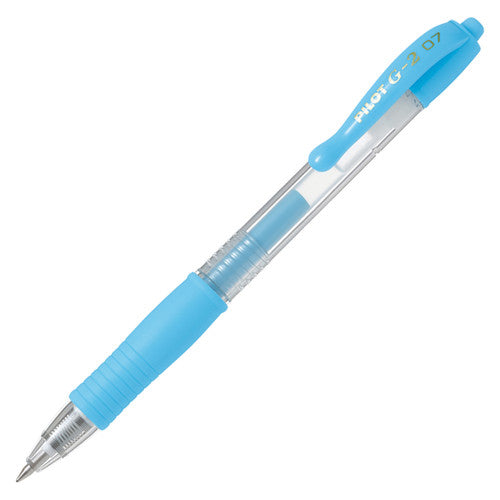 Pilot G-2 Retractable Gel Pen 0.7mm Pastel Blue Box of 12 – view 2