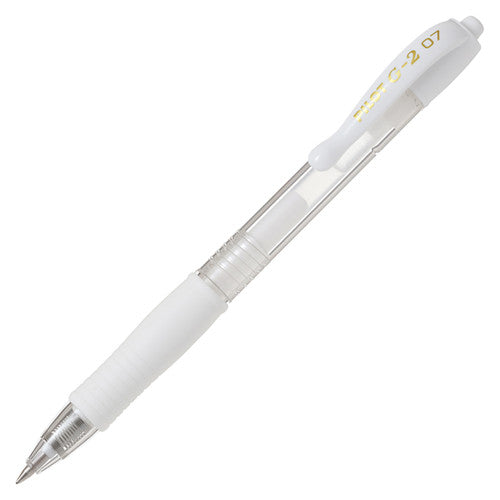 Pilot G-2 Retractable Gel Pen 0.7mm Pastel White Box of 12 – view 2