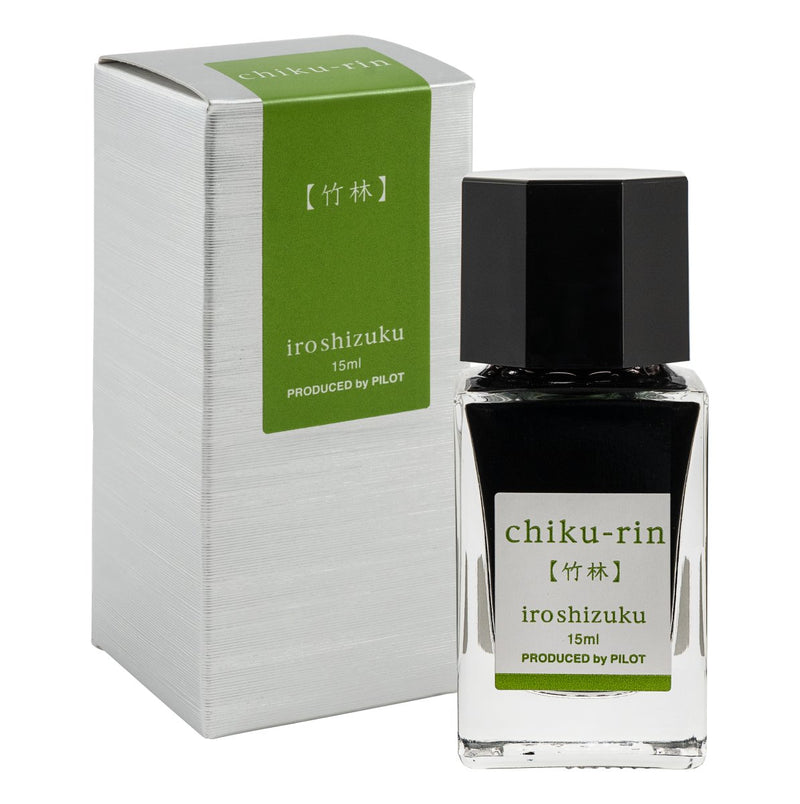 PILOT Iroshizuku 15ml Bottle Bamboo Forest (Chiku-rin)