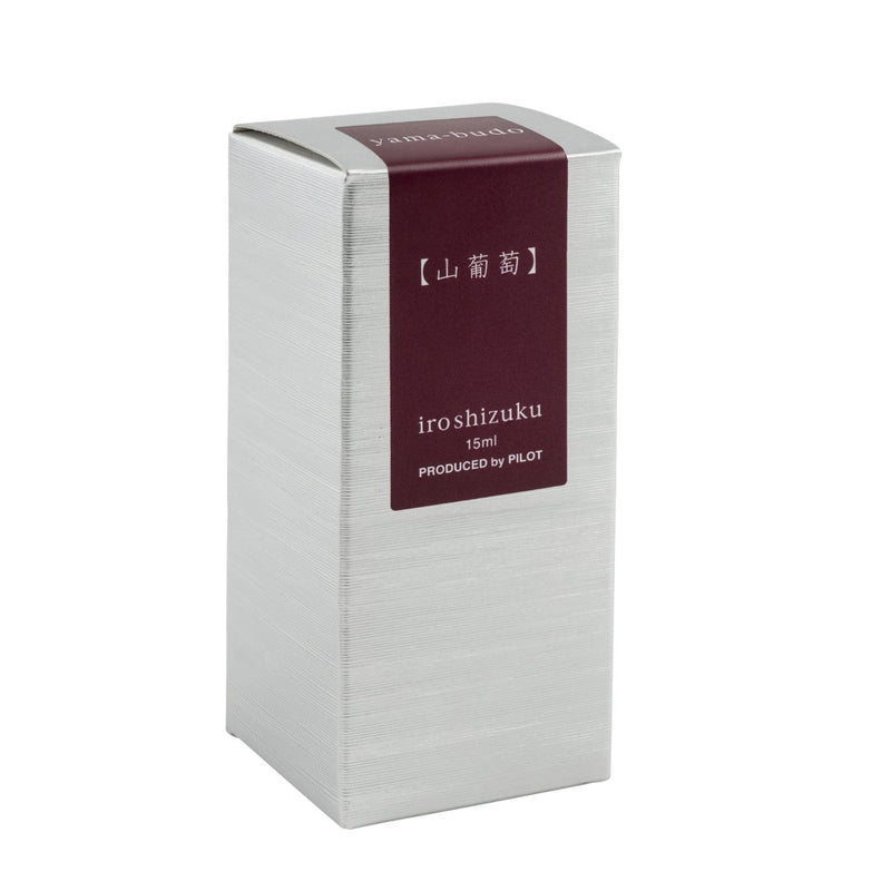 PILOT Iroshizuku 15ml Bottle Crimson Glory Vine Ink (Yama-budo) – view 3
