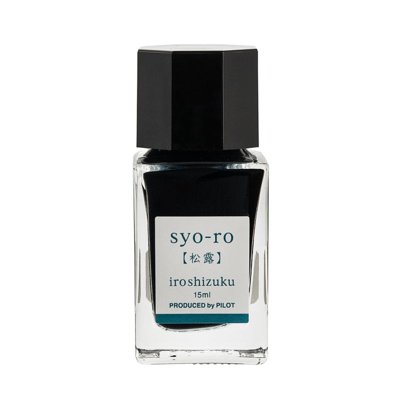 PILOT Iroshizuku 15ml Bottle Dew On Pine Tree (Syo-ro) – view 2