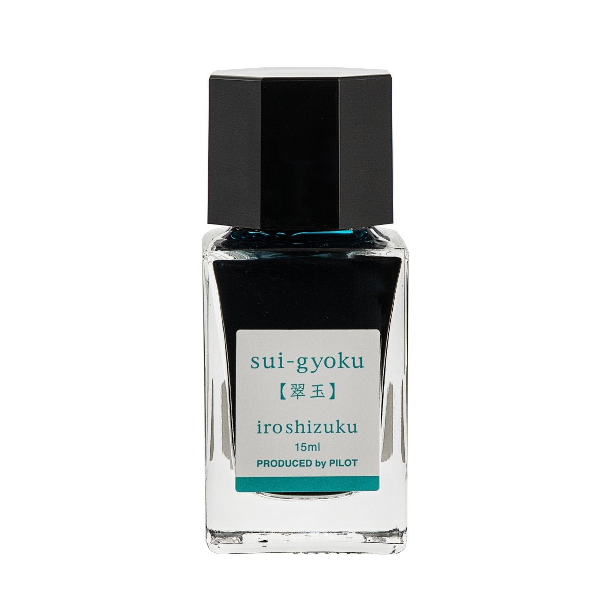 PILOT Iroshizuku 15ml Bottle Emerald Green (Sui-gyoku) – view 2