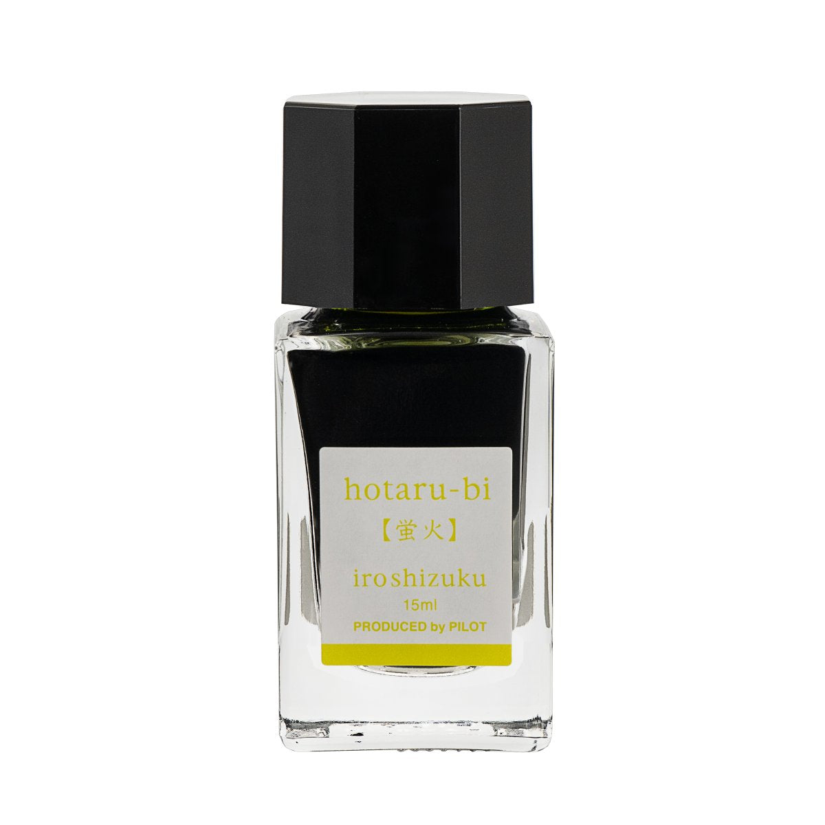 PILOT Iroshizuku 15ml Bottle Firefly Glow (Hotaru-bi) – view 2