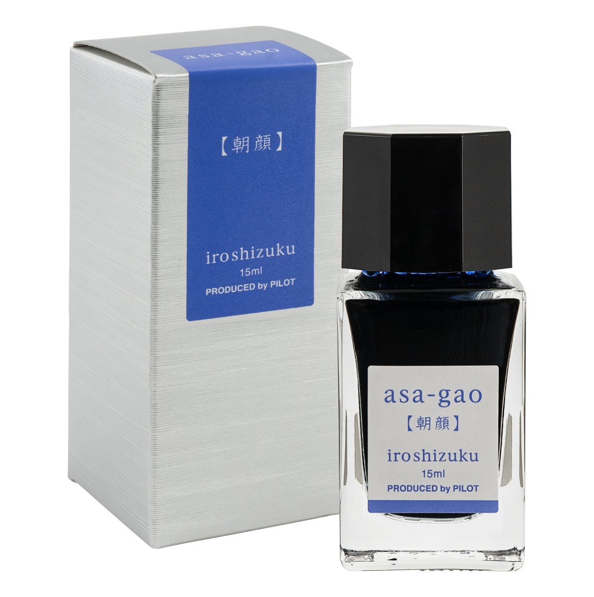 PILOT Iroshizuku 15ml Bottle Morning Glory (Asa-gao) – view 2