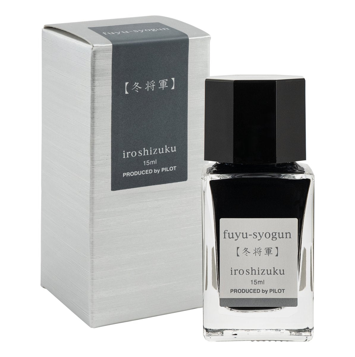 PILOT Iroshizuku 15ml Bottle Old Man Winter (Fuyu-syogun) – view 2