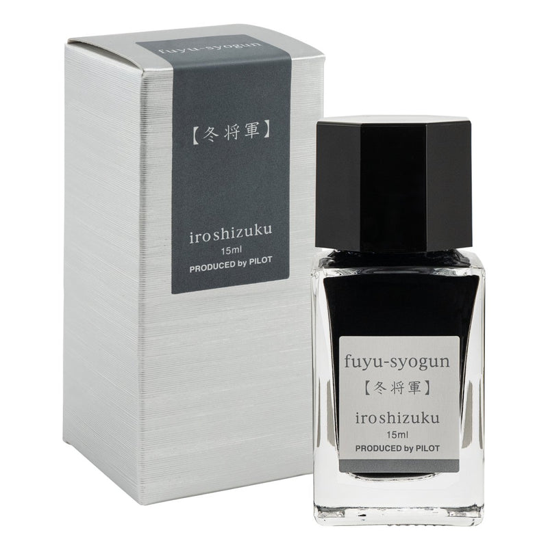 PILOT Iroshizuku 15ml Bottle Old Man Winter (Fuyu-syogun) – view 2
