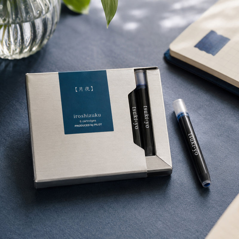 Pilot Iroshizuku Fountain Pen Ink Cartridge Moonlight (Tsuki-yo) Pack 6 – view 5
