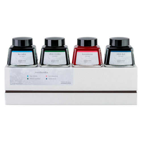 Pilot Iroshizuku Ink 30ml Bottle Dawn (Sho-Ko) Set of 4 Limited Edition