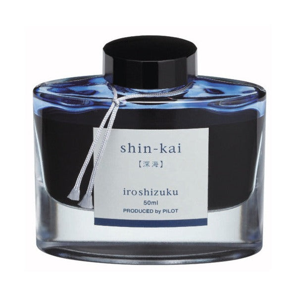 Pilot Iroshizuku Ink 50ml Bottle Deep Sea (Shin-Kai)