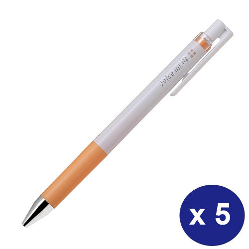 Pilot Juice Up Gel Pen 0.4mm Pastel Orange Box of 5