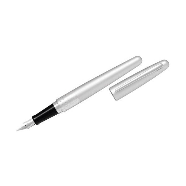 Pilot MR1 Classic Fountain Pen Silver Barrel Medium Nib