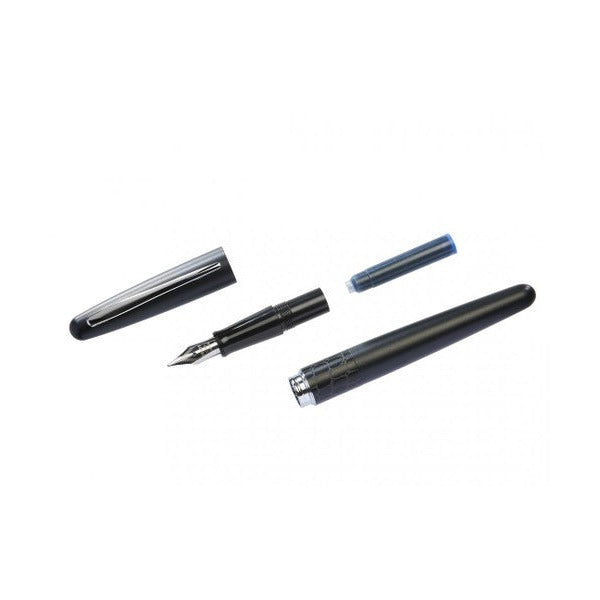 Pilot MR2 Fountain Pen Black Crocodile Barrel Medium Nib – view 3