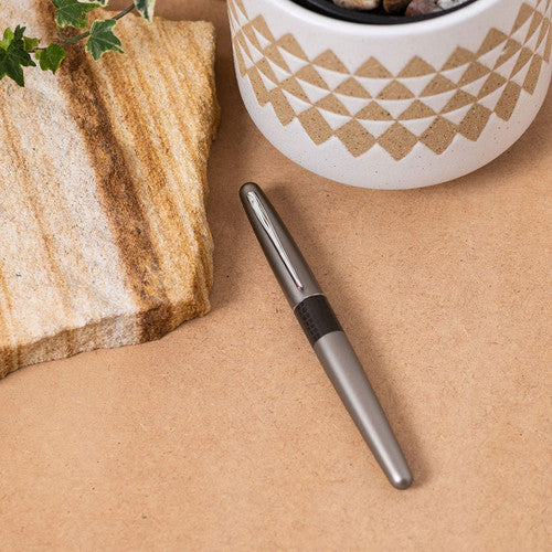 Pilot MR2 Fountain Pen Bronze Lizard Barrel Fine Nib – view 3