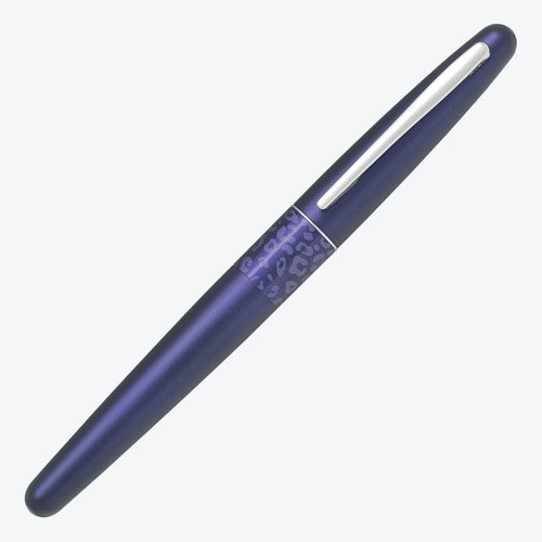 Pilot MR2 Fountain Pen Deep Purple Leopard Barrel Fine Nib – view 2