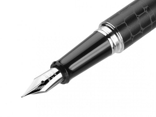 Pilot MR2 Fountain Pen Deep Purple Leopard Barrel Medium Nib – view 2