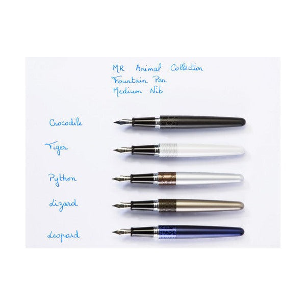 Pilot MR2 Fountain Pen Deep Purple Leopard Barrel Medium Nib – view 4