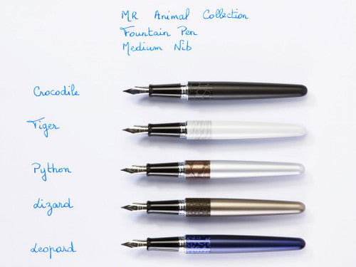 Pilot MR2 Fountain Pen Deep Purple Leopard Barrel Medium Nib – view 4