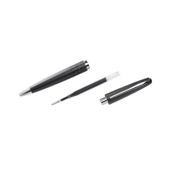 Pilot MR2 Premium Ballpoint Pen Medium Silver Python Barrel Black Ink – view 3