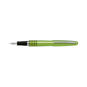 Pilot MR3 Retro Pop Fountain Pen Light Green Marble Barrel Fine Nib