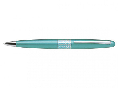 Pilot MR3 Retro Pop Premium Ballpoint Pen Medium Aqua Dots Black Ink
