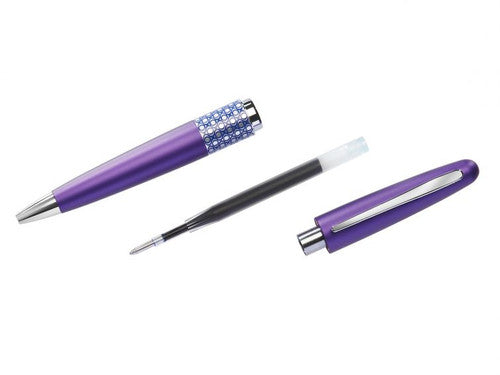 Pilot MR3 Retro Pop Premium Ballpoint Pen Medium Aqua Dots Black Ink – view 3