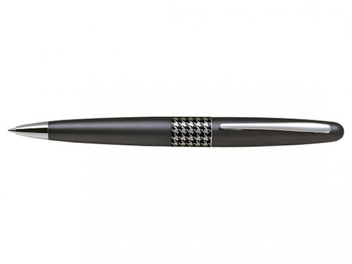 Pilot MR3 Retro Pop Premium Ballpoint Pen Medium Grey Houndstooth Black Ink