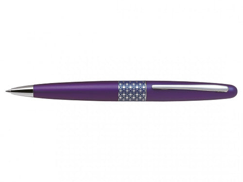 Pilot MR3 Retro Pop Premium Ballpoint Pen Medium Violet Ellipse Black Ink