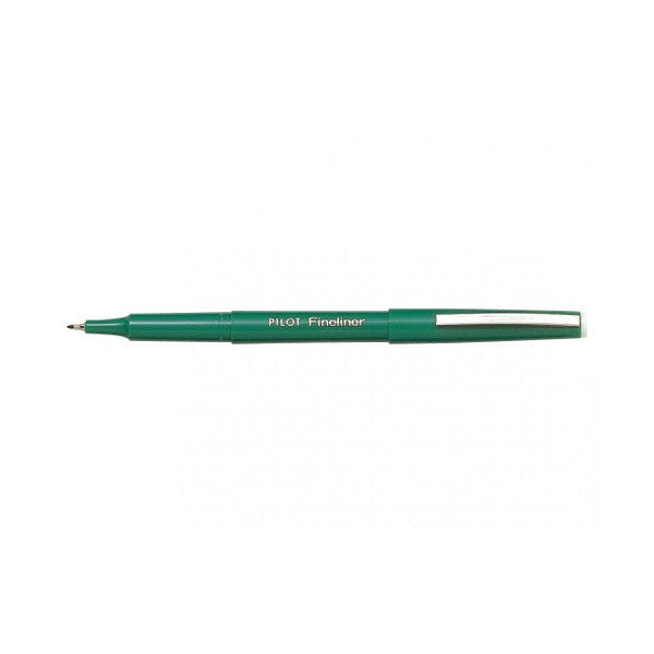 Pilot Original Fineliner Pen 0.4mm Green Box of 12 – view 2
